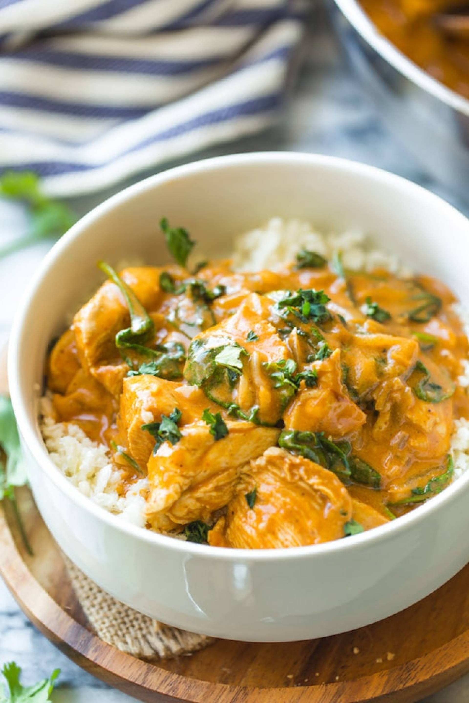 Chicken Coconut Curry - Low Fat