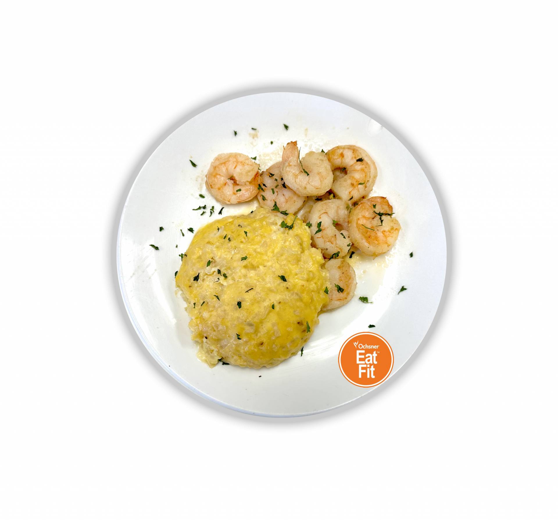Shrimp and Cauliflower Grits - Paleo
