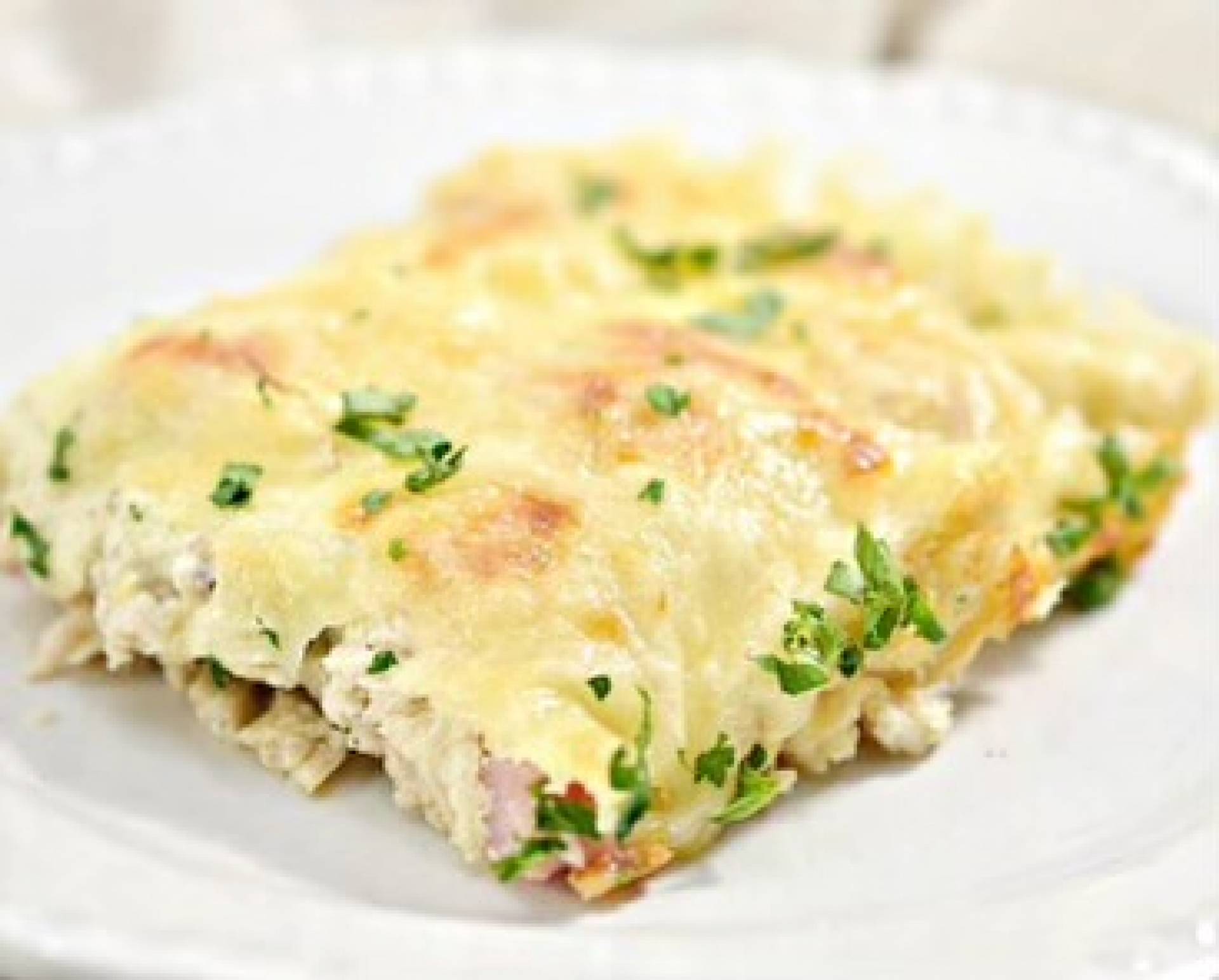 Chicken Cordon Bleu Casserole - Low Fat