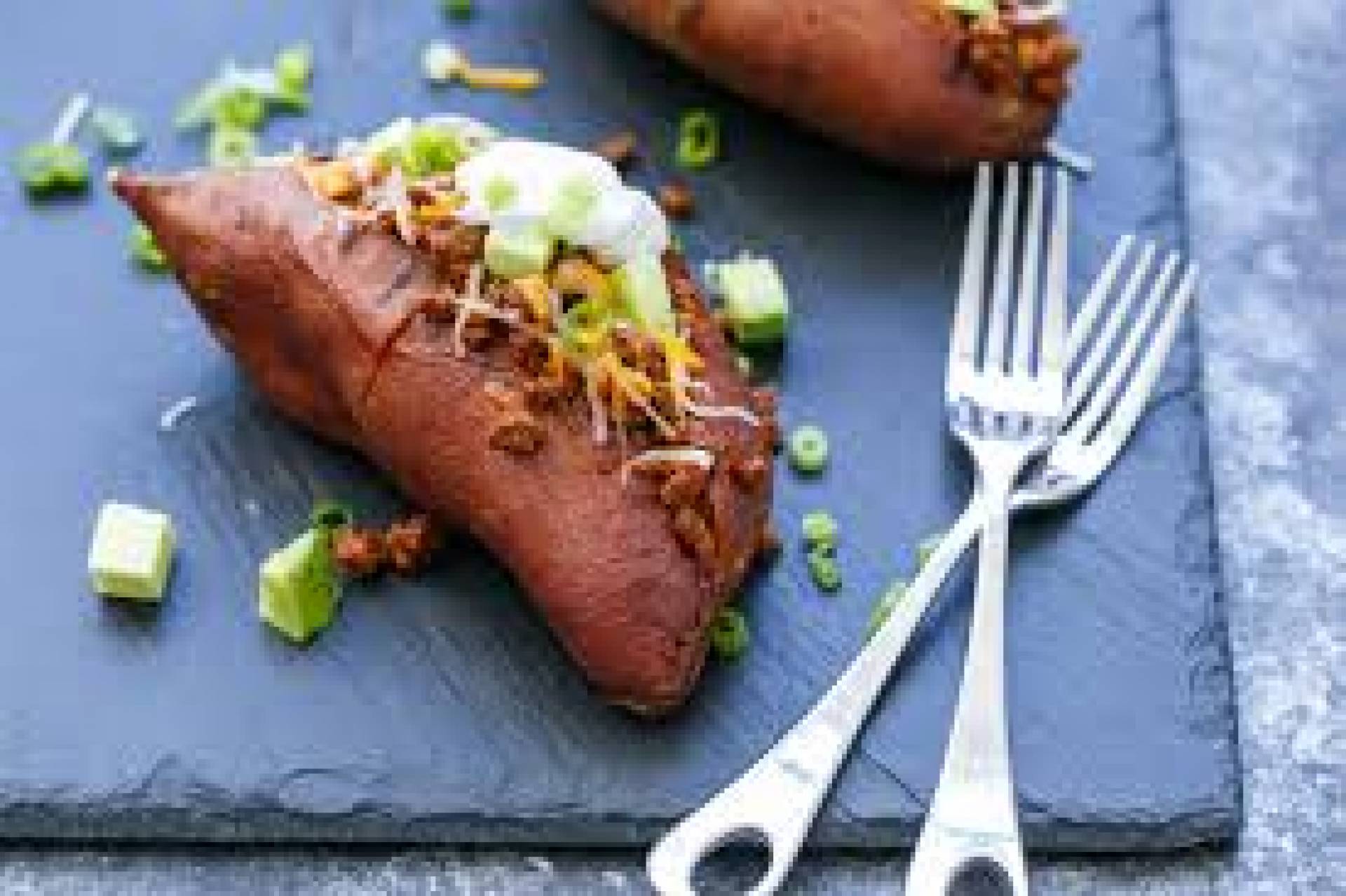 Taco Sweet Potato Spud