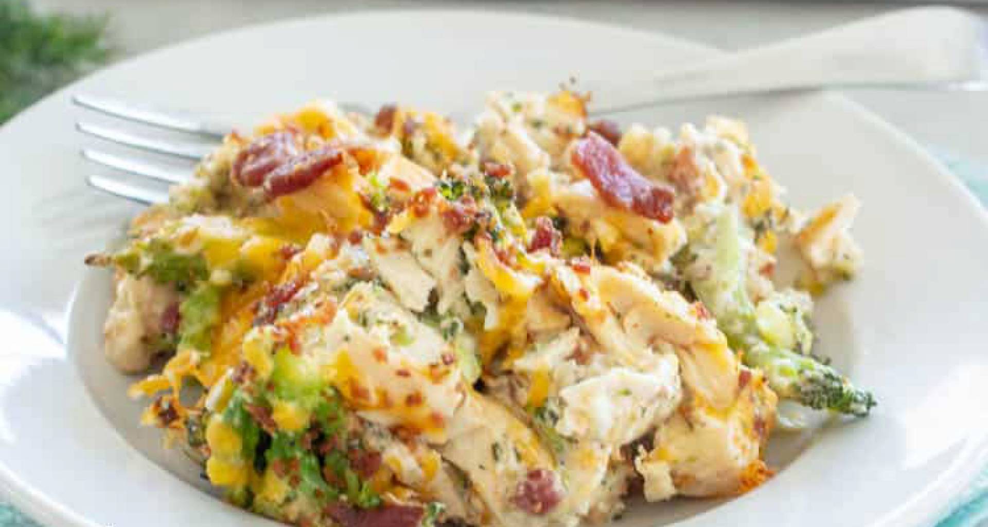 Chicken Broccoli Ranch Casserole - Optavia Approved