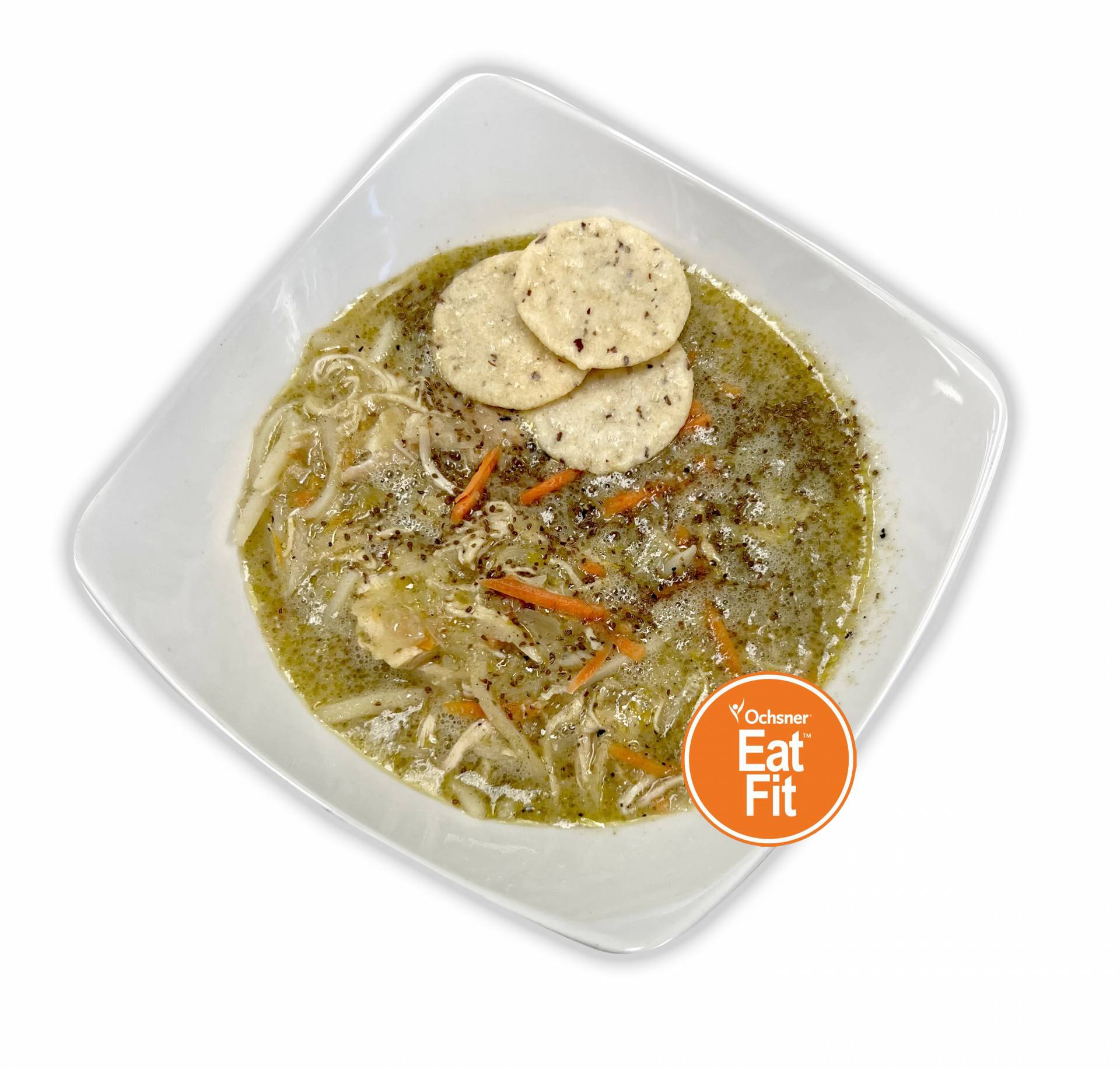 Chicken Noodle Soup with Heart of Palm Pasta - Low Fat