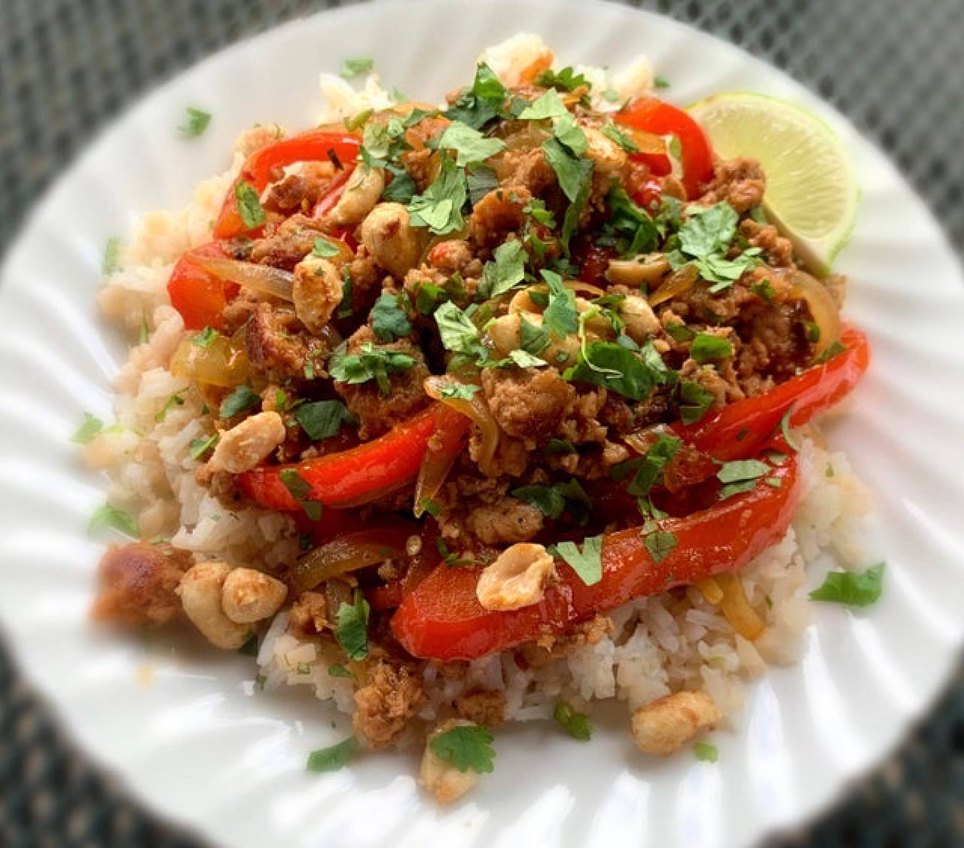 Sweet Chili Pork Bowl - Keto