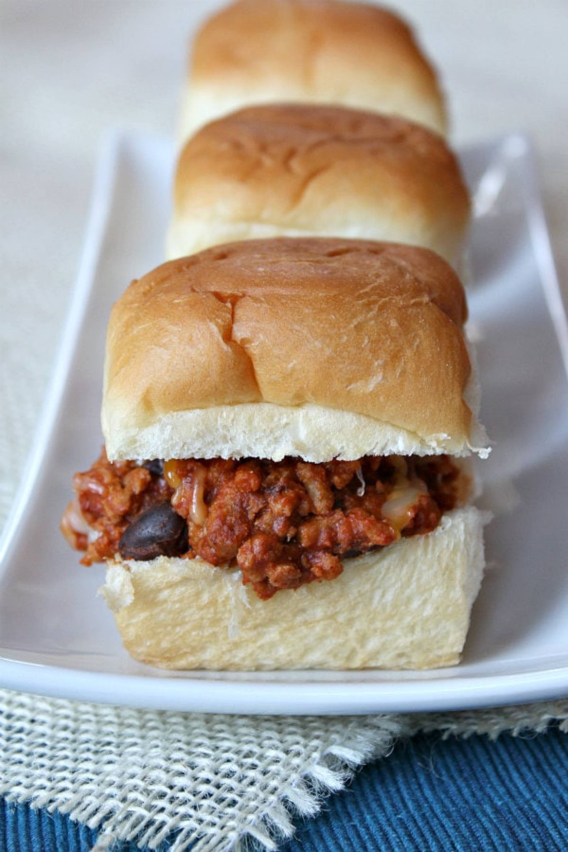 Sloppy Joe on 0 net carb Hawaiian Roll