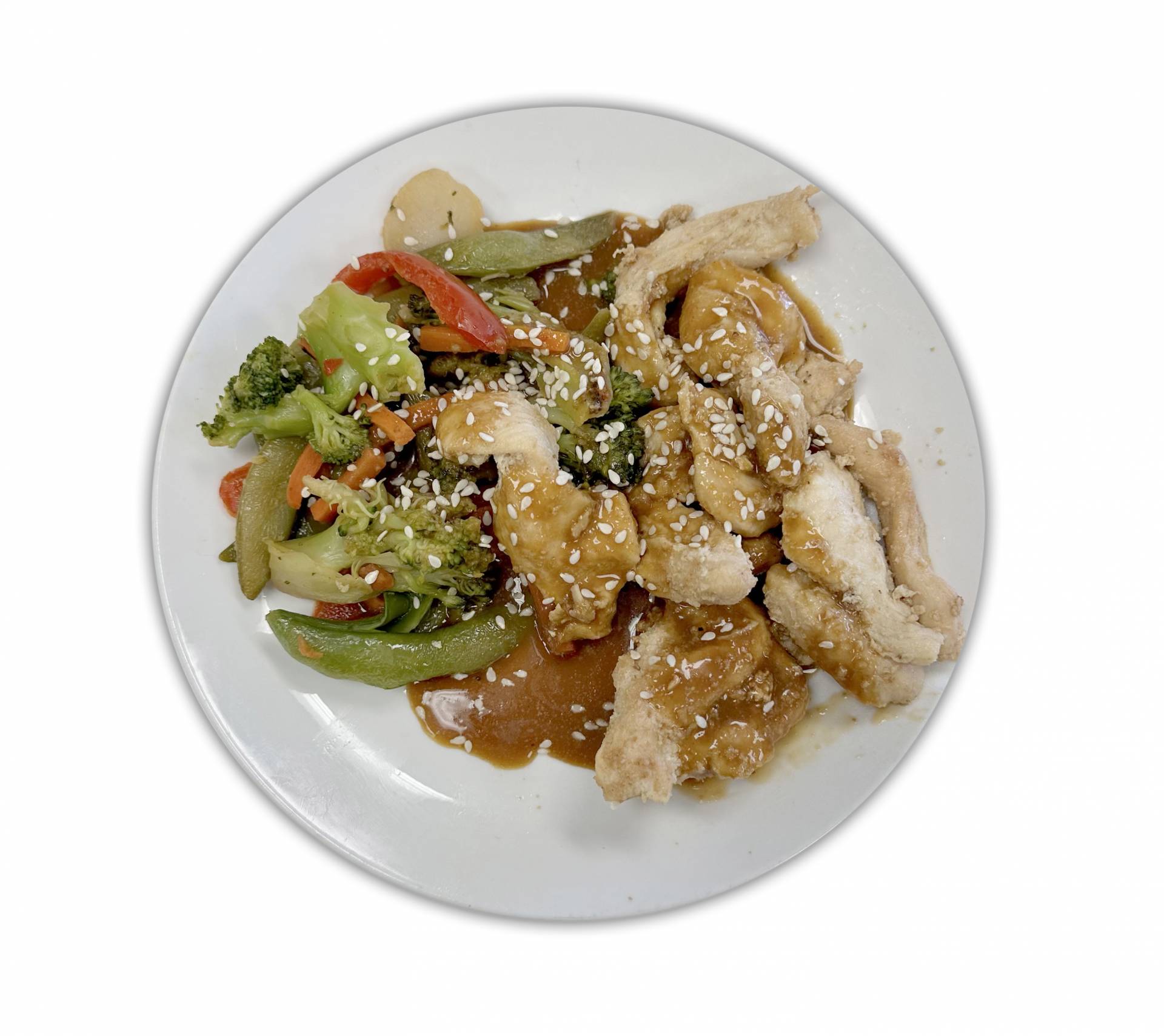 Chicken Teriyaki Stir Fry Bowl - Low Fat