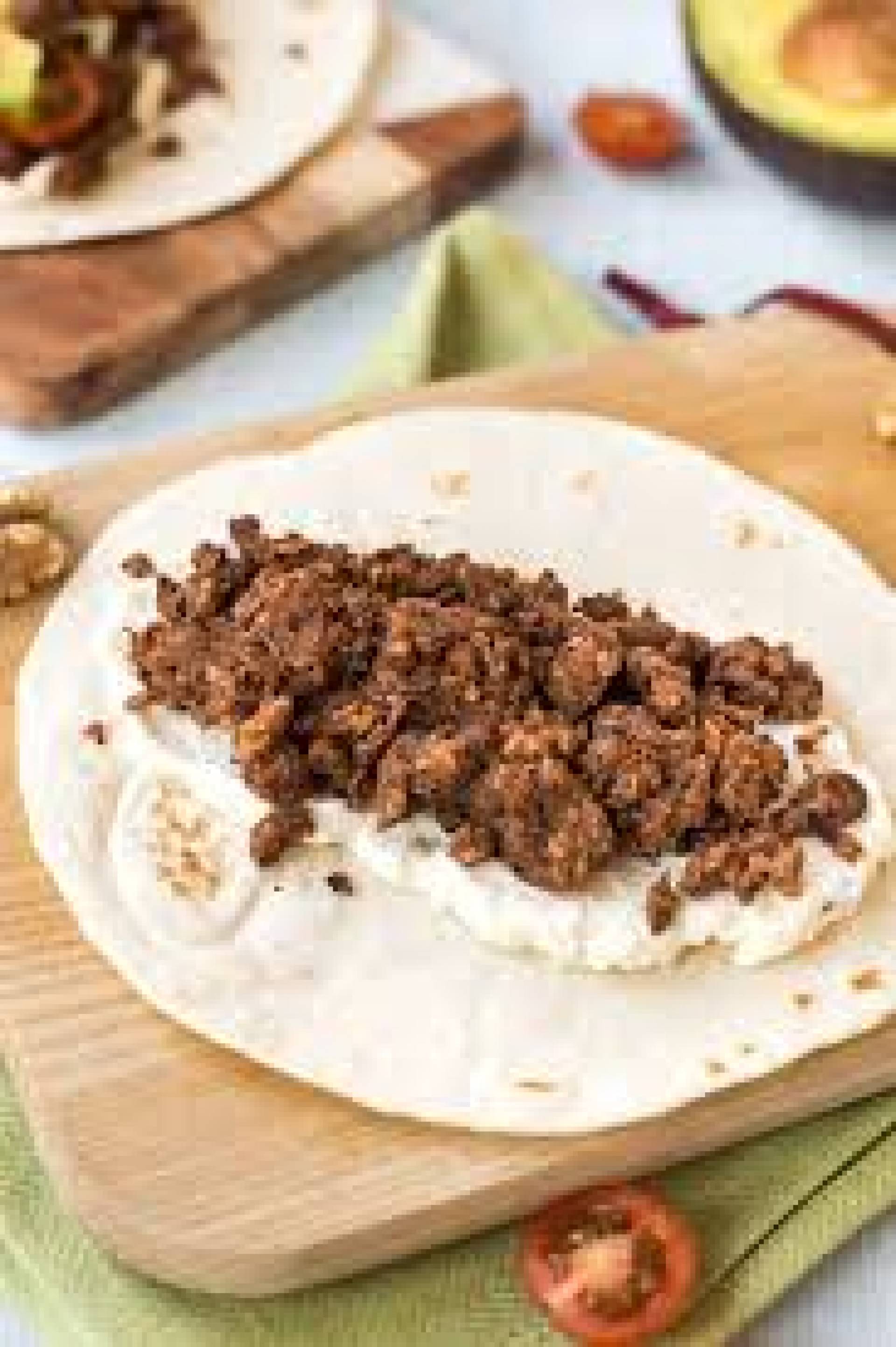 Beef Taco with Black Beans