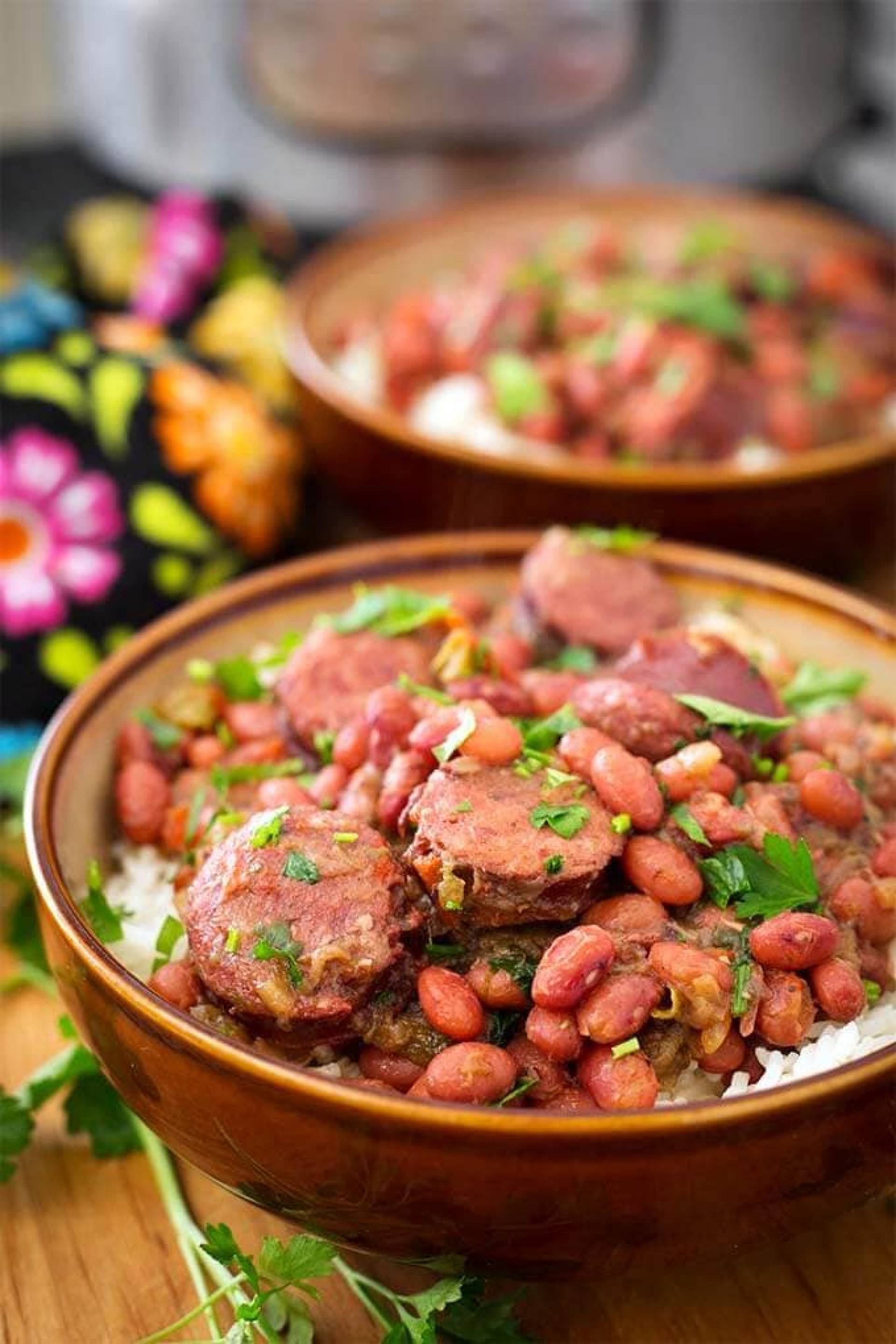 Red Beans, Andouille, & Cauliflower Rice