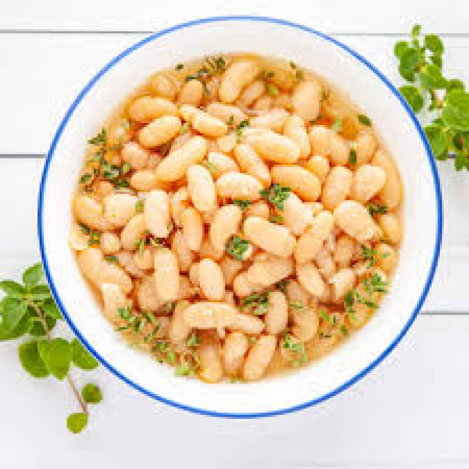 White Beans, Andouille, & Cauliflower Rice